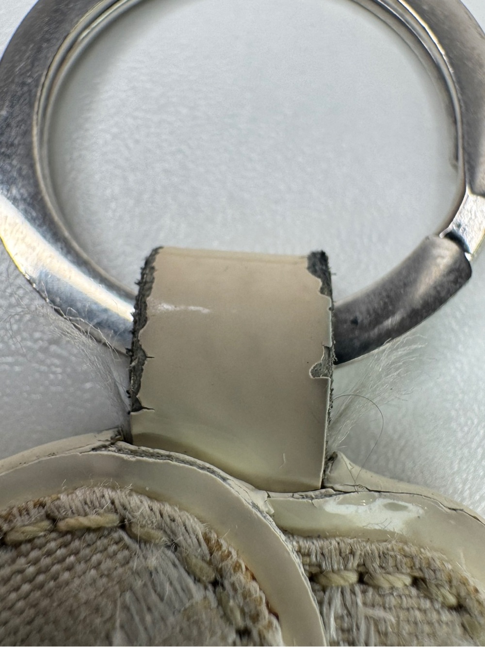 Coach Y2K Patent Leather Bumblebee Bumble Bee Fob Keychain - Picture 6 of 13